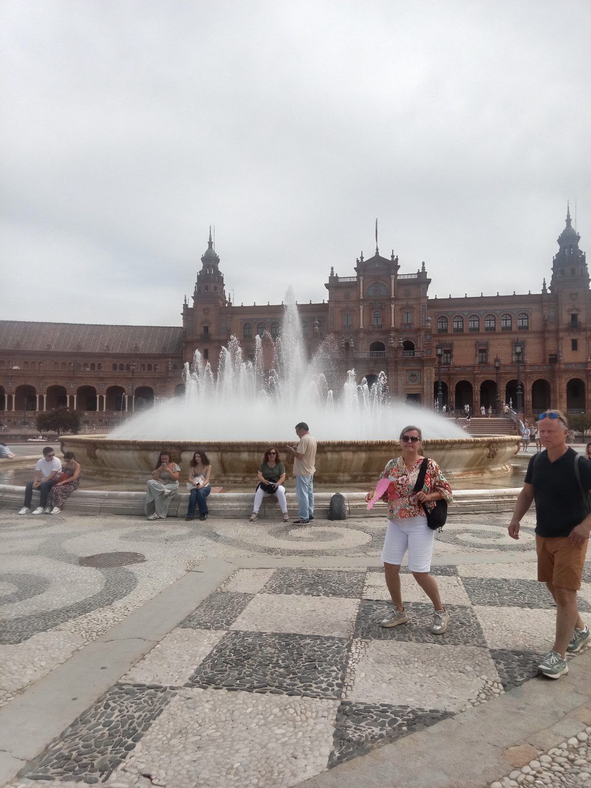 La gran fuente de Plaza de España